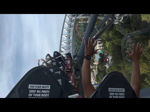 Back row point of view footage of Maxx Force