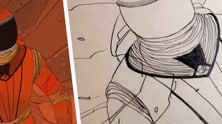 Drawing the Astronaut in my Scifi Webcomic
