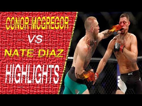 Conor Mcgregor Vs Nate Diaz 2   Highlights (UFC 202 FULL FIGHT)