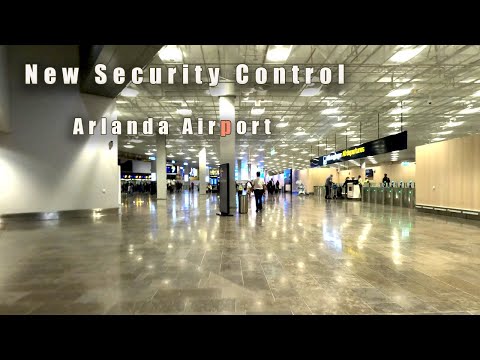 Novo visual do Aeroporto de Estocolmo Arlanda.