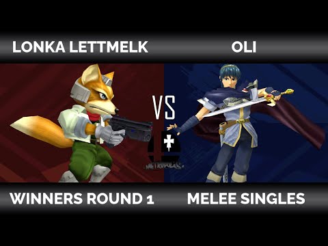 MetroSmash #8: SSBM Winners R1 – Lonka Lettmelk (Fox) vs Oli (Marth)