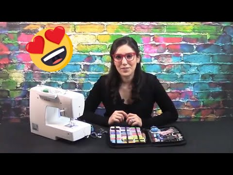 Sewing 101 Basics Threading Machine / Bobbin Tutorial Zig Zag Stitch Singer 3232 Review