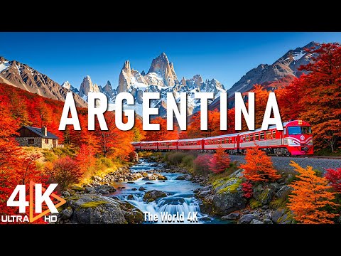 Autumn Argentina 4K UHD | Stunning Fall Colors Around the World | Scenic Relaxation Film