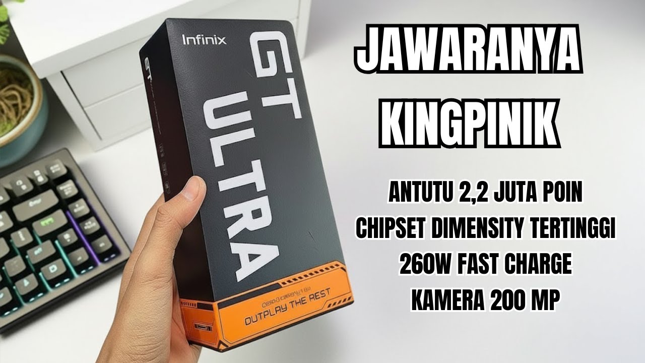 HP TERGILA KINGPINIK‼️INFINIX GT ULTRA SIAP BIKIN BRAND LAIN KETAR KETIR