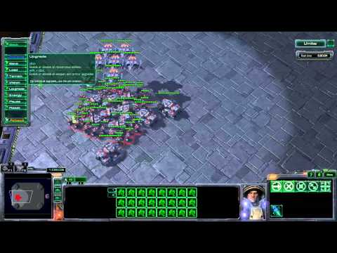 SC2 Micro Practice - How To Use Marine Tank Viking