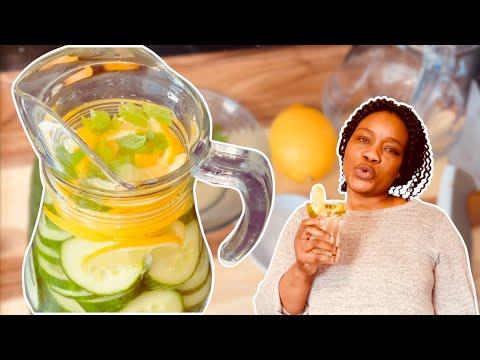 Lemon & Cucumber Detox Water - Recipe for Weight Loss!