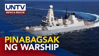 Royal Navy Destroyer, naharang ang Houthi missile attack vs merchant ship sa Gulf of Aden