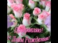 С днём рождения все цветы от Николая Баскова 