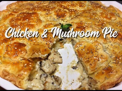 Chicken & Mushroom Pie Recipe | South African Recipes | Step By Step Recipes | EatMee Recipes