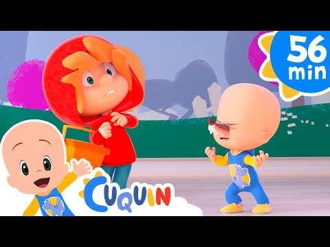 Cinco lobitos 🤚🐺 y más canciones infantiles para bebés con Cleo y Cuquín