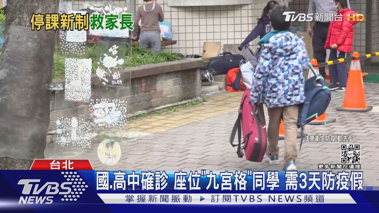 小學、幼園童確診2天內有到校　全班停課3日