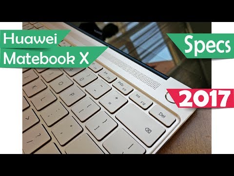Huawei Matebook X - Specs 2017