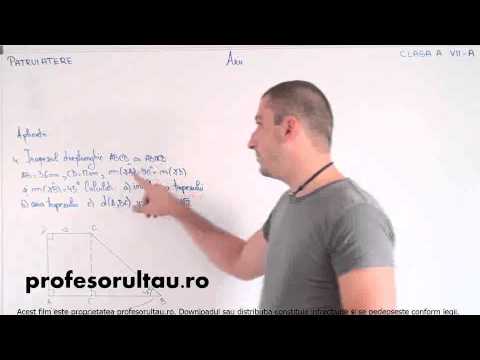 arii romb trapez patrat dreptunghi - profesorultau.ro