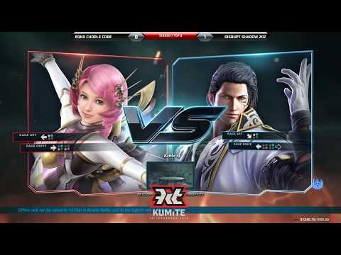 (Kumite in Tennessee 19) Tekken 7 Top 8 Disrupt | Shadow 20z vs EQNX | Cuddle Core