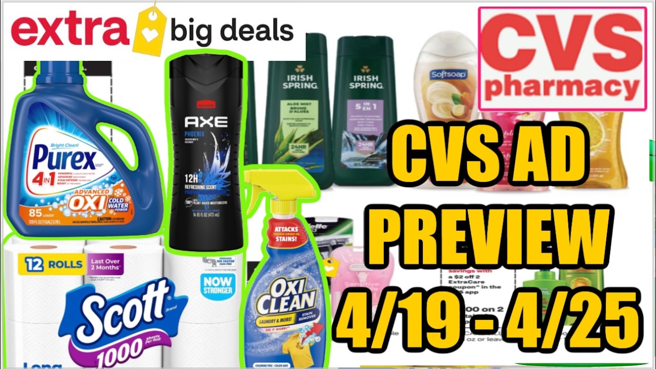 CVS AD PREVIEW (4/19 - 4/25)