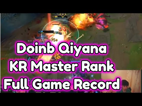 FPX Doinb as Qiyana ( VS Garen ) 直播录像 Doinb's Full Game Stream 2020/02/19