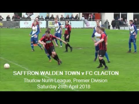 Saffron Walden Town v FC Clacton. Season 2017-18