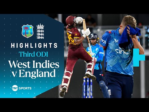 West Indies vs England 3rd ODI 🏏 | Series Decider In Barbados! 😮‍💨 | TNT Cricket Highlights