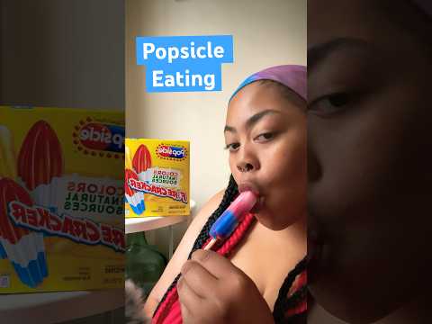 ASMR Popsicle eating (NO TALKING) #shorts #eating