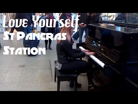 St Pancras Station Elton John Piano | PianoEmma