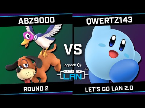 ABZ9000 (Duck Hunt) vs qwertz143 (Kirby) - Logitech G Let's Go LAN 2.0