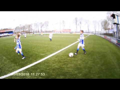 Bekerwedstrijd SVUrk JO9-1 tegen Heerenveen JO9 1