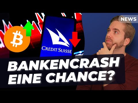BANKENKRISE eine CHANCE für Bitcoin? - Credit Suisse Rettung vs. Finanzkrise 2.0 | Krypto News