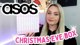 ASOS CHRISTMAS EVE TREATS BOX 2025 UNBOXING & REVIEW | THE ULTIMATE XMAS PAMPER 💆🏼♀️ | MISS BOUX