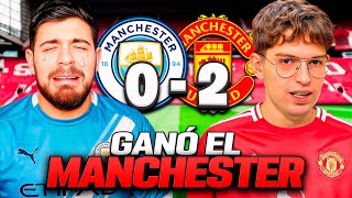 GANÓ EL MANCHESTER UNITED EL DERBY. DEBATE CON DAVO DESDE EL AEROPUERTO. HABLAMOS DE TODO.