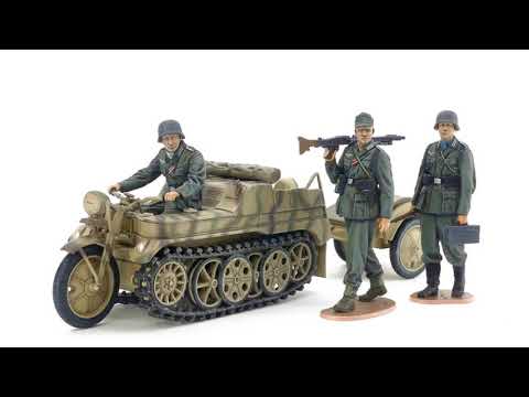 Tamiya 1/35 German Sd.Kfz.2 Kettenkraftrad (Mid-production) 35377