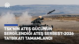 ❝Çelik irade, sarsılmaz disiplin, tam isabet❞ | Ateş Serbest-2026’dan görüntüler