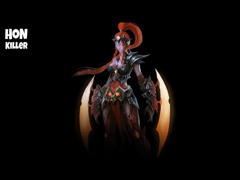 HoN 4.0.3 The Dark Lady Gameplay - Immortal - Solo`Vulka - Legendary