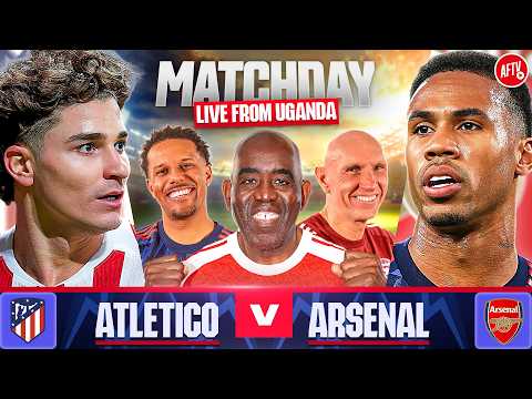Atletico 1-1 Arsenal | LIVE Uganda Watch Party! 🇺🇬 Ft. Robbie, Lee & Cecil