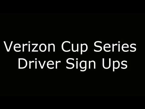 Verizon Cup Series - Driver Sign Ups {CLOSED}