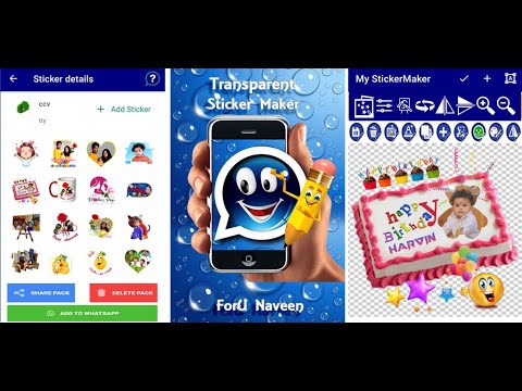 Transparent Sticker Maker Video