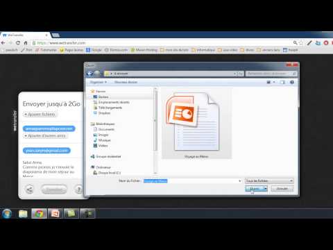comment ouvrir wetransfer