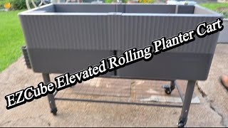 Unboxing Vego EZ Cube Planter Rolling Cart
