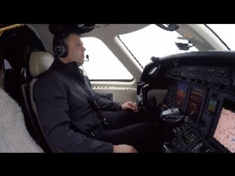 Citation CJ4 Rainy Private Jet to Bozeman Part 1: Little Rock to Monroe