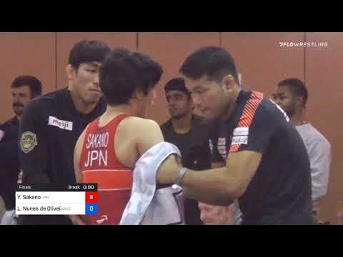 62 Kg Final Yui Sakano Japan Vs Lais Nunes De Oliveira Brazil