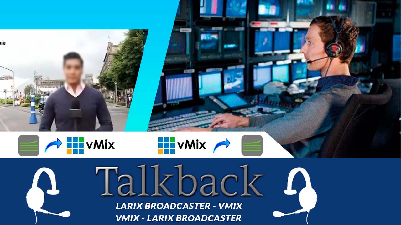 Larix TALKBACK / Como tener comunicación con reportero en REMOTO