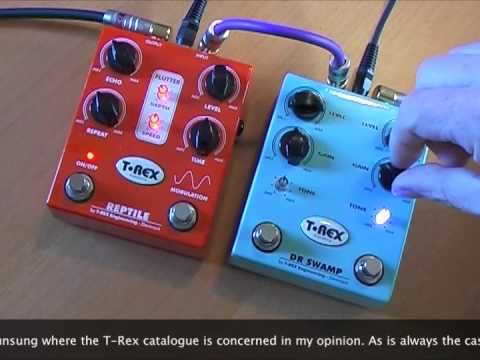T-Rex: Dr Swamp Dual Distortion (with Reptile Delay)