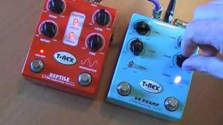 T-Rex: Dr Swamp Dual Distortion (with Reptile Delay)