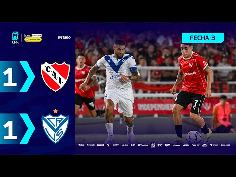 INDEPENDIENTE 1 - 1 VÉLEZ | Resumen del partido | #TorneoMercadoLibre 2026 🏆