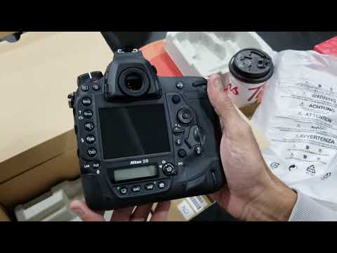 Nikon D6 unboxing canada
