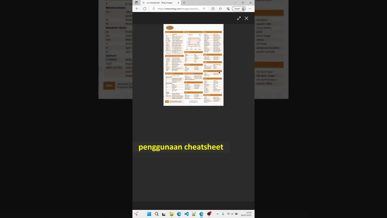 Cara belajar CSS dengan cepat