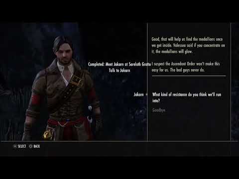 The Elder Scrolls Online PS5: Ascending Doubt - Ascending Tide prologue (full playthrough)