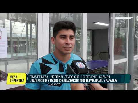 TENIS DE MESA   NACIONAL SENIOR CHALLENGER EN EL CARMEN