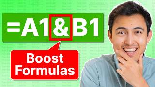 Make Excel Formulas Flexible with the "&" Sign