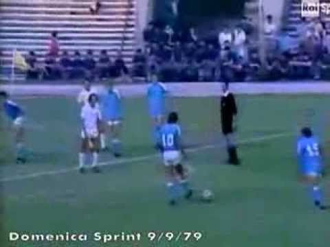 Napoli Cagliari 2 - 2  (coppa italia '79)