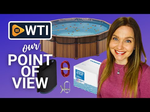 Yankee Pool Leaf Net Cover for 28 Ft Round Pool - Heavy-Duty 0.15” Above-Ground Pool Net |Leaf Net| Swimming Pool Net to Protect from Leaves - WTI product video review